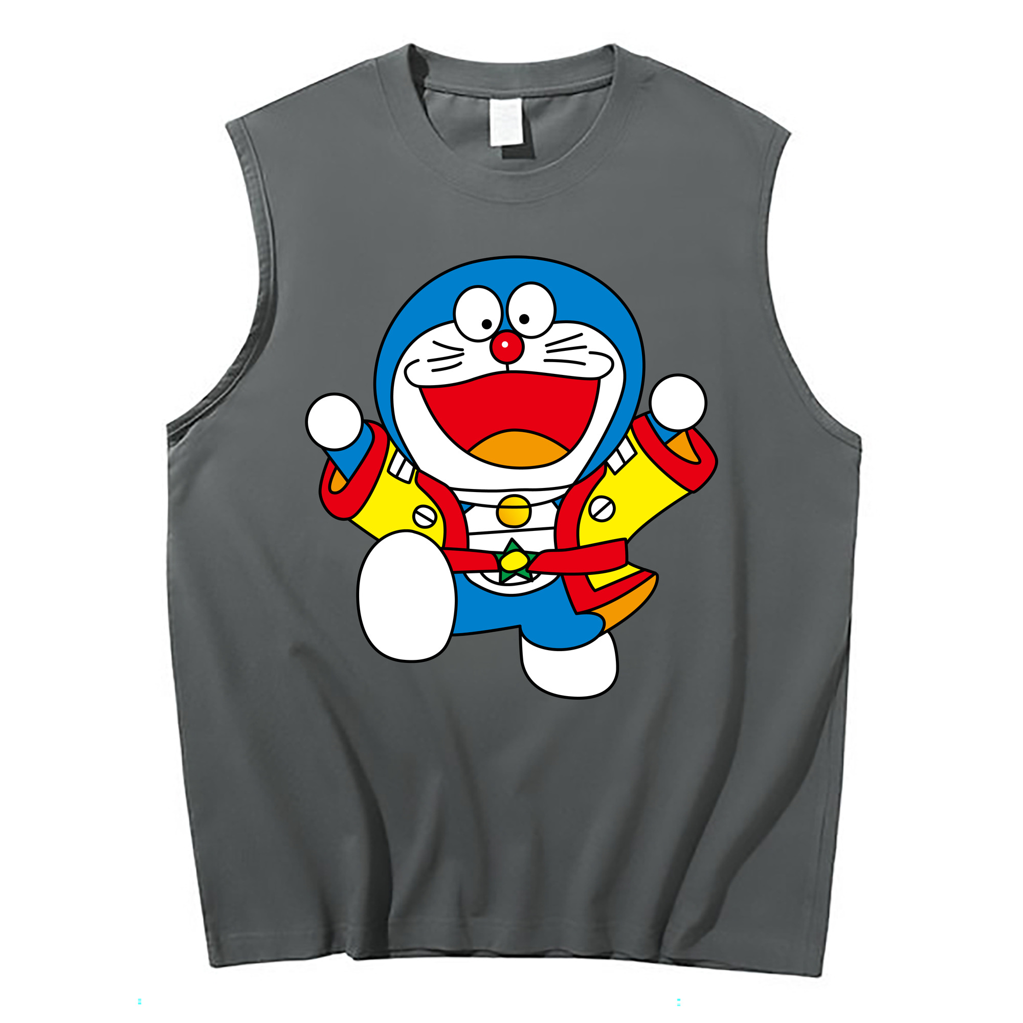 （画像用） ドラえもん Doraemon コットン100％タンクトップ（フロントプリント）